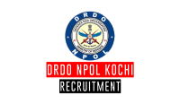 DRDO NPOL Kochi Recruitment